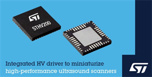意法半導(dǎo)體STHV200超聲波IC單片集成線性驅(qū)動器